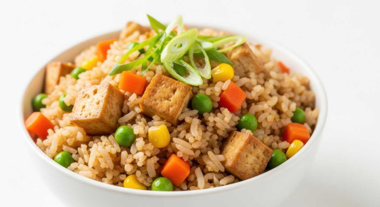 Tofu Fried Rice (Vegetarian)
