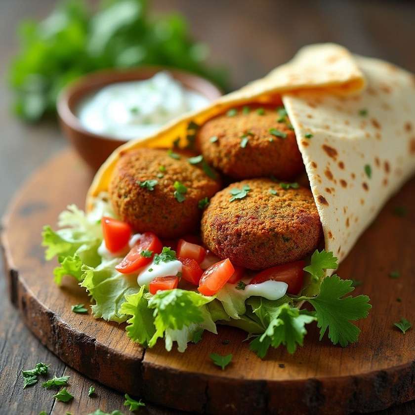 Falafel Tortila