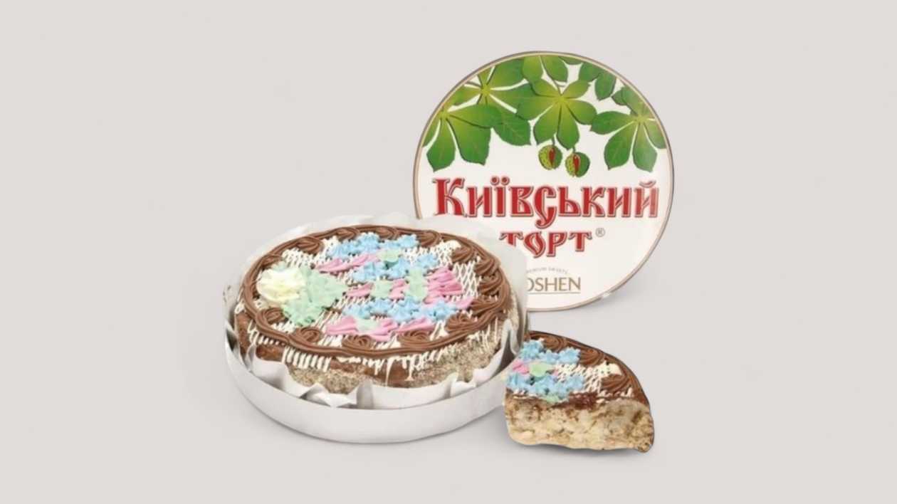 Торт "ROSHEN" Киевский замороженный 450г