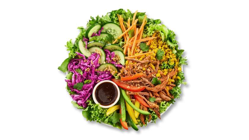 Sa艂atka Wo艂owina Teriyaki