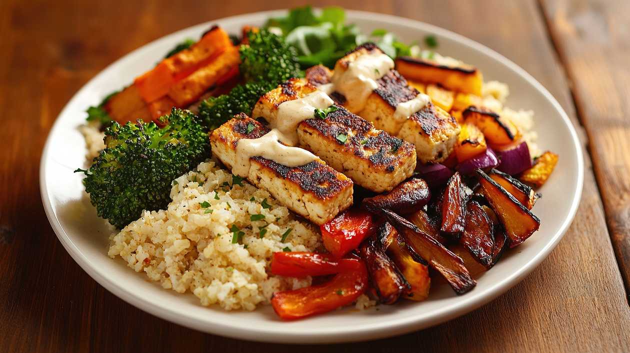 Tofu with Scallions