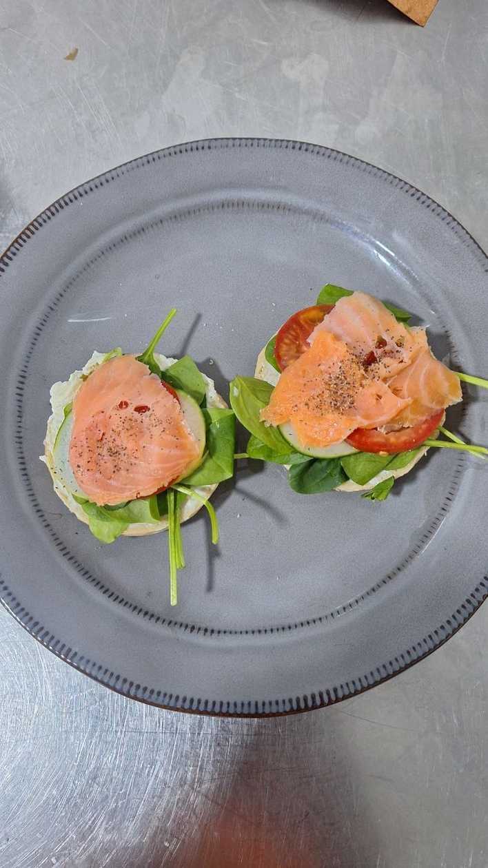 Smoked Salmon Bagel