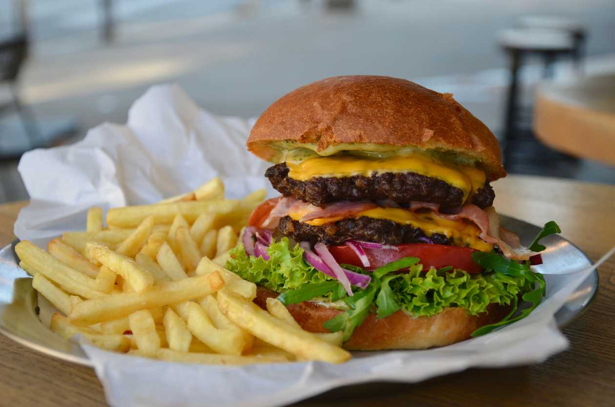 Double Bacon Burger