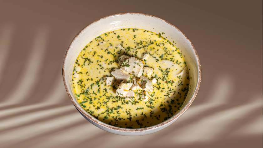 Sour chicken soup
