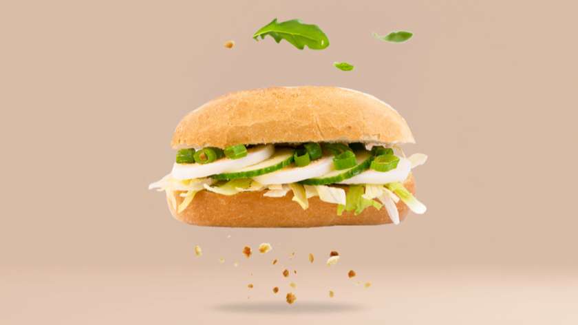 Kanapka z jajkiem i szczypiorkiem