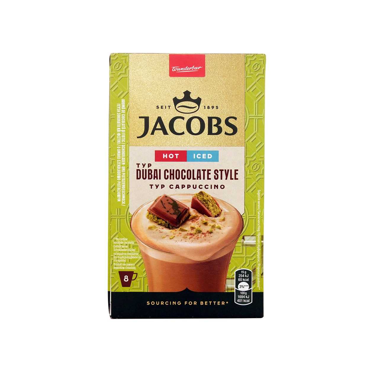 Jacobs Dubai Cappuccino 8'Sticks
