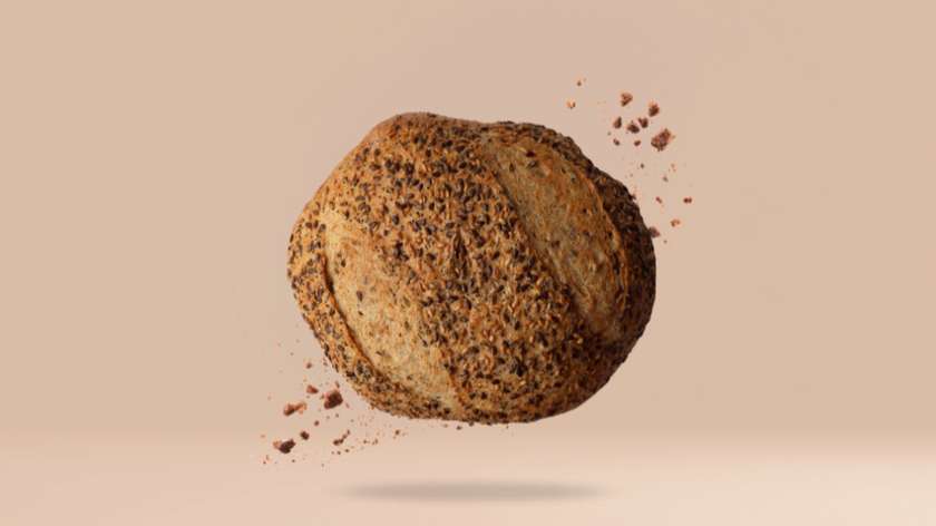 Chleb z ziarnami żyta