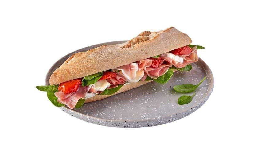 Bagietka z szynką parmeńską