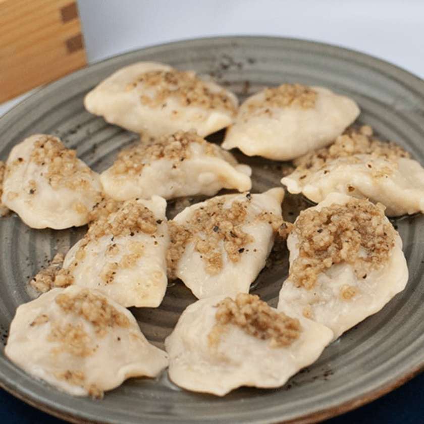 Meat pierogi & pork greaves 10 pcs