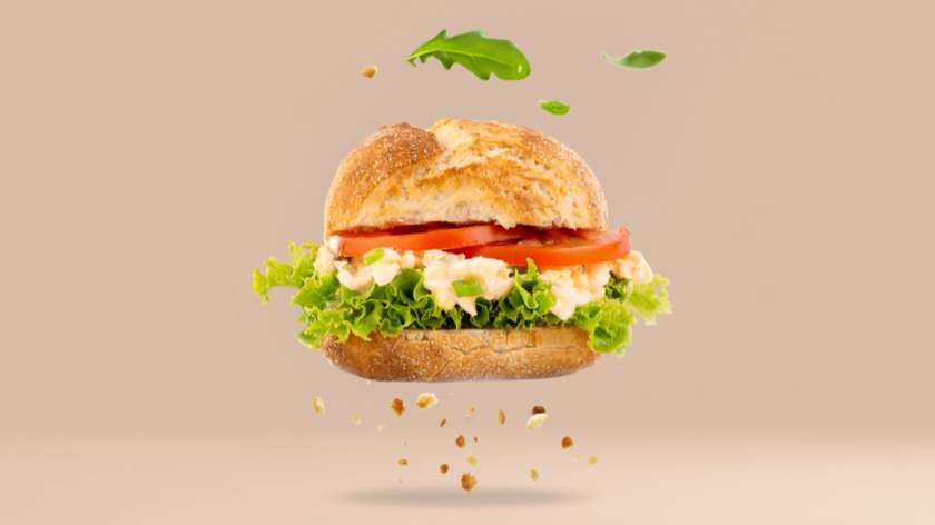 Kanapka premium z pastą jajeczną