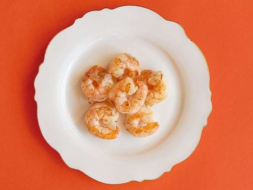 grilled shrimps