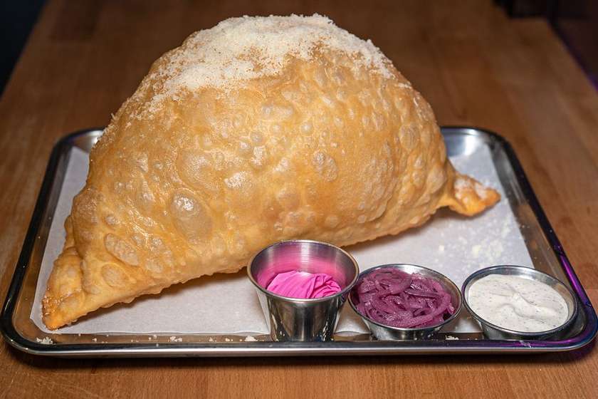 Czeburek Fried Ziemniaki + Krem truflowy + Parmezan