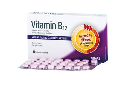 Favea Vitamin B12 30 tablets