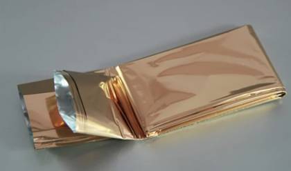 Isothermal Foil Gold/Silver 140x200cm Steriwund