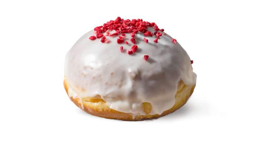 Pączek z nadzieniem różanym