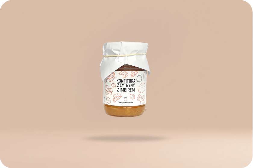 Konfitura z cytryny i imbirem