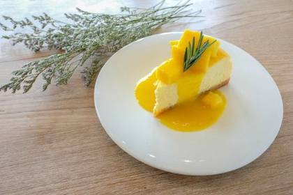 Cheesecake de Frutos Amarelos
