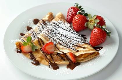 Crepe Nutella Morangos