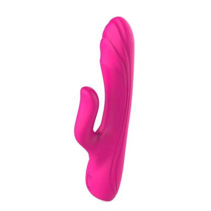 Flexible Love G-Spot Pink Vibrator with 2 Motors