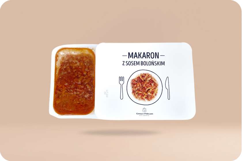 Makaron z sosem bolońskim