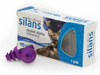 EARPLUGS SILANS AQUA HP SILICON-WATER SPORTS