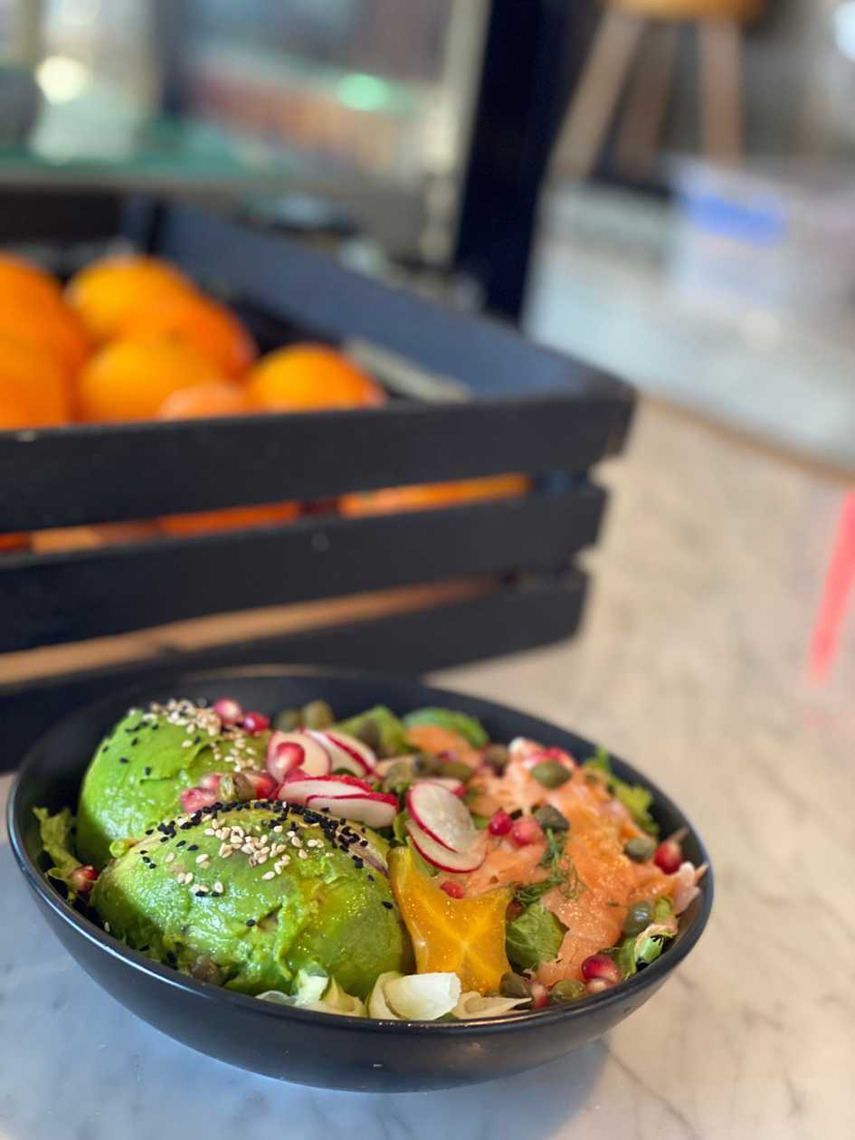 Salmon Avocado Citrus Salad
