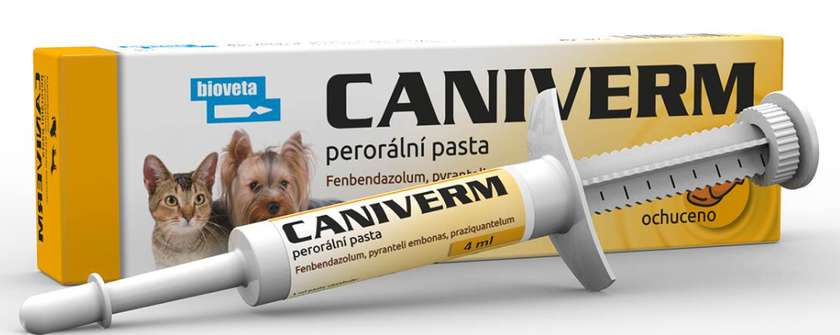 CANIVERM Oral Paste for Dogs and Cats 4ml