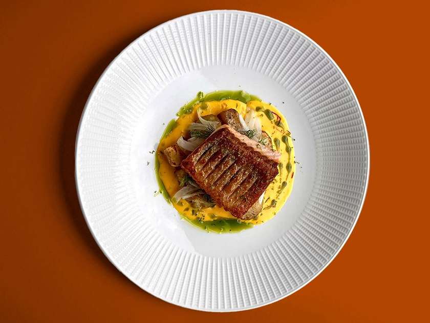 SALMON WITH A CRISPY CRUSH