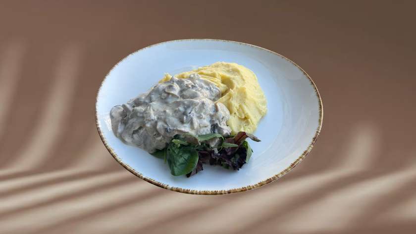 Pork Tenderloin with Mushroom Sauce