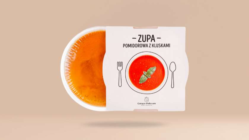 Zupa pomidorowa z kluskami