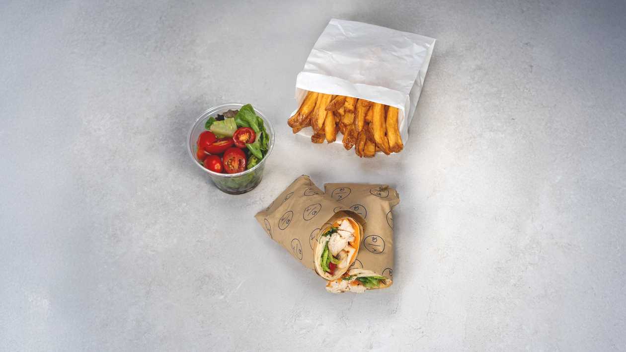 Chicken Brunch Wrap