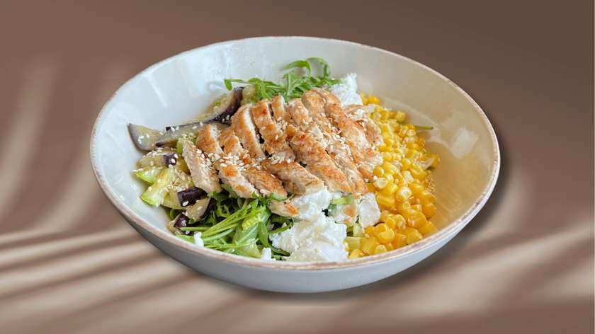 Chicken and Zucchini Salad