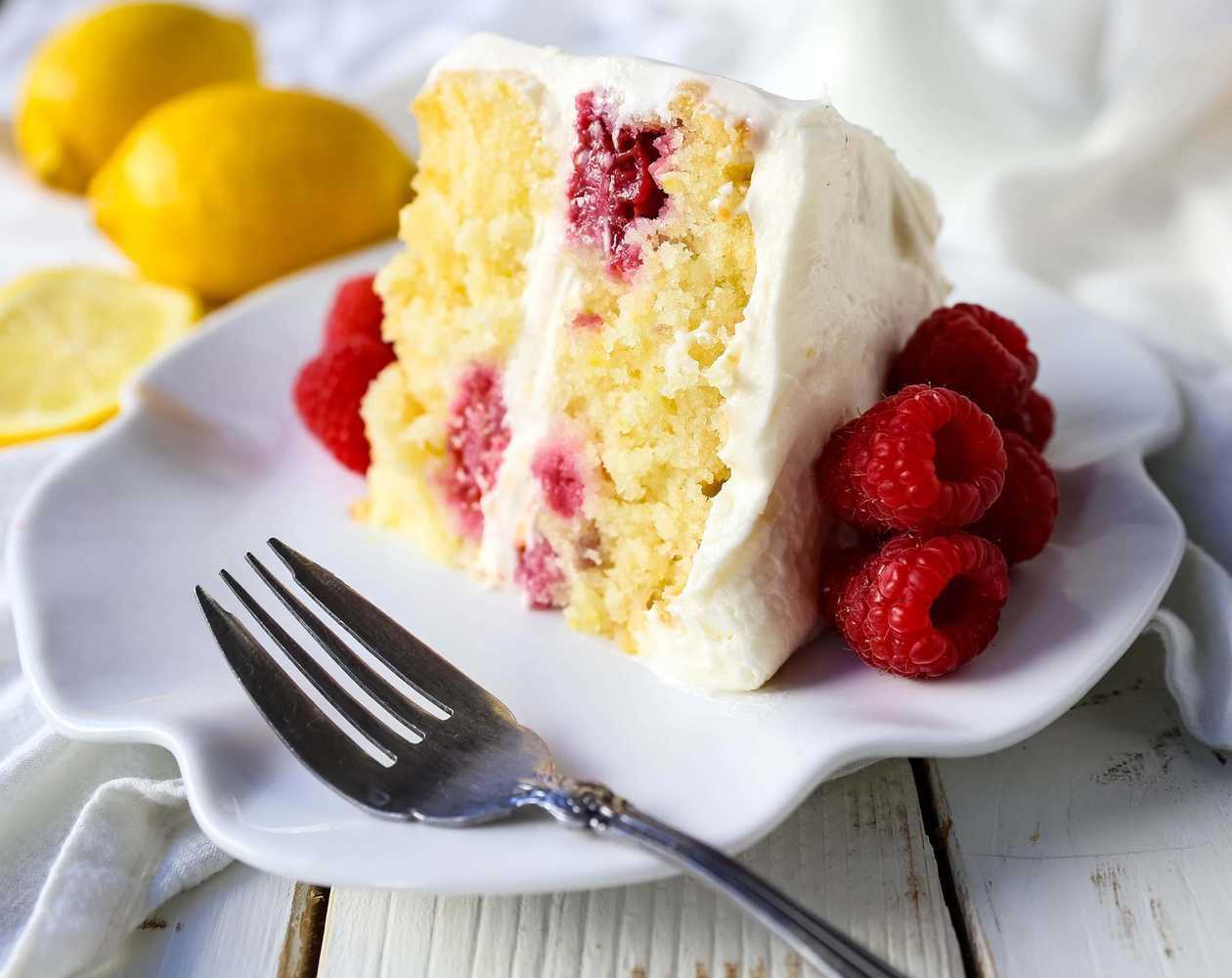 Lemon Raspberry Cake