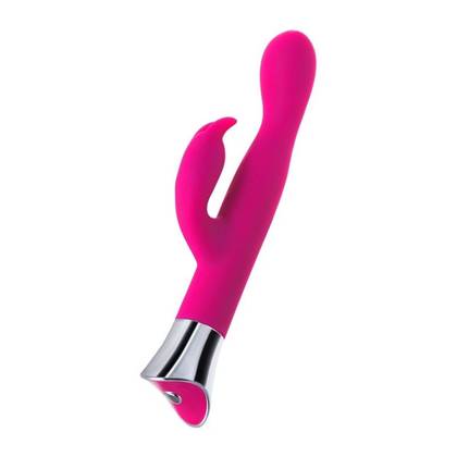 Loly Bunny Pink Vibrator with Stimulator