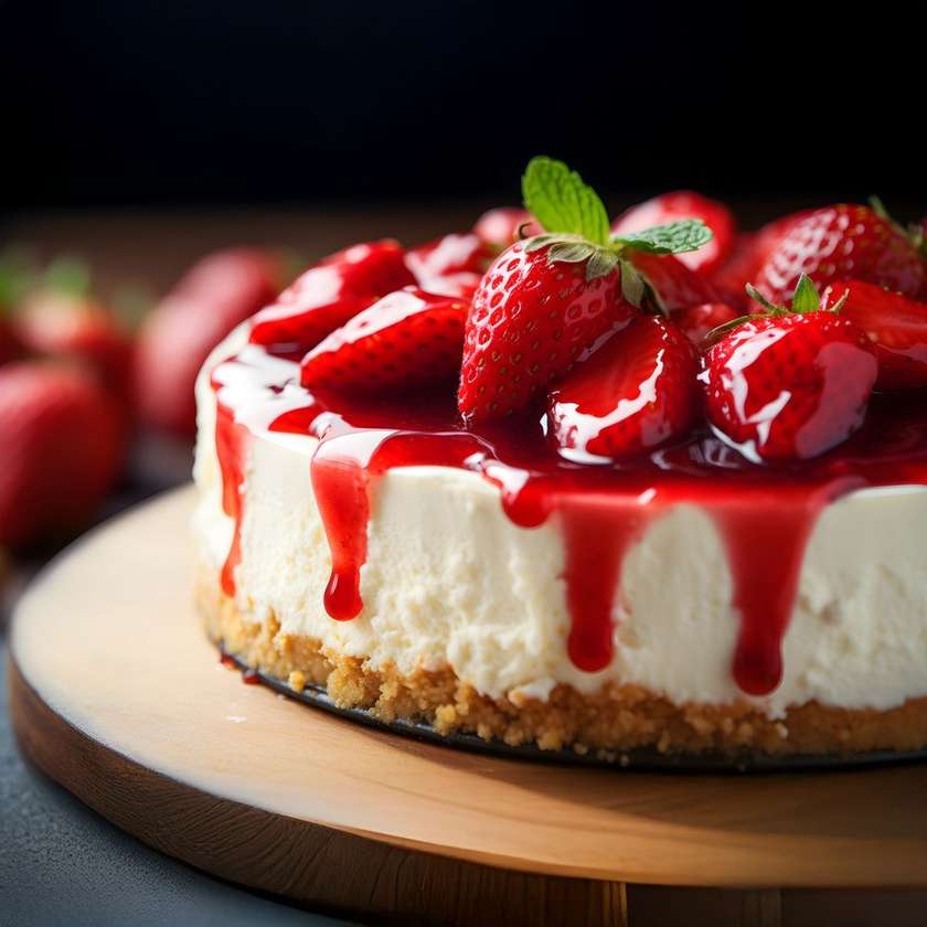 Cheesecake de Frutos vermelhos