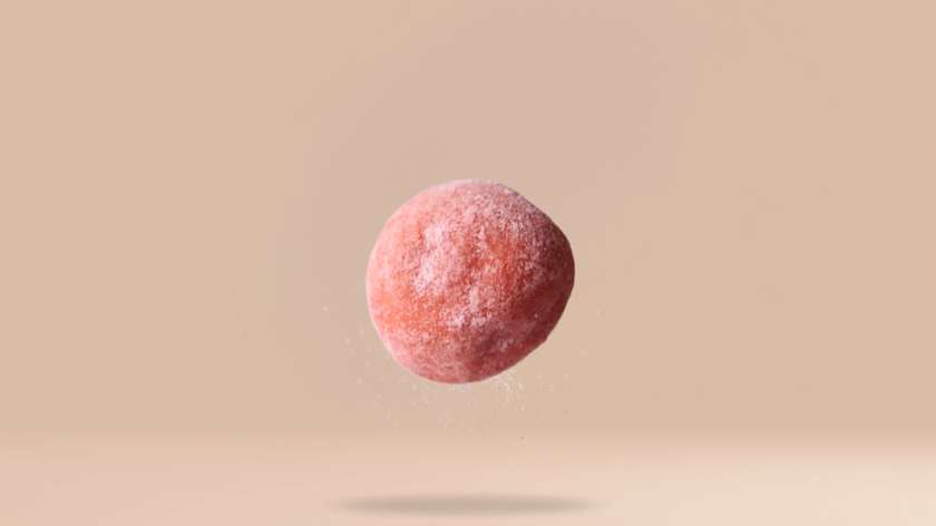 Bites z nadzieniem z czerwonych owoców