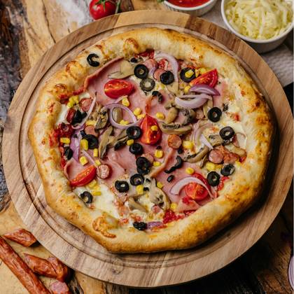 Pizza Cupidon Mare (Cu Bordura De Brânză)