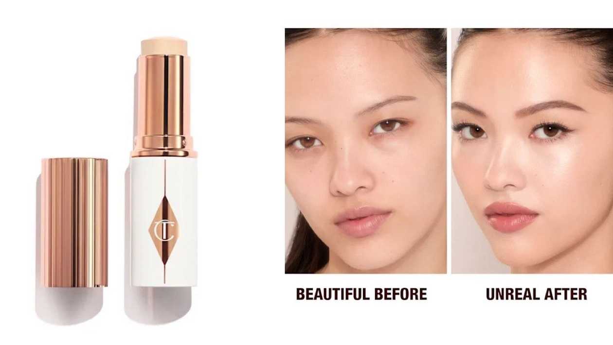 CHARLOTTE TILBURY UNREAL SKIN SHEER GLOW TINT STICK 1 FAIR  5056446640398