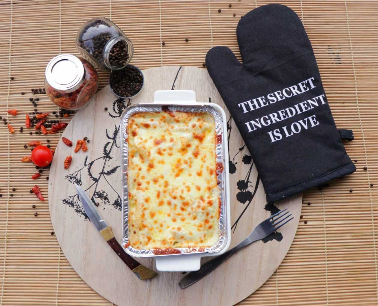Spicy Baked Pasta with Chicken