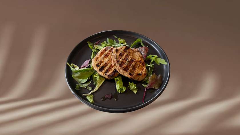 Grilled pork chop