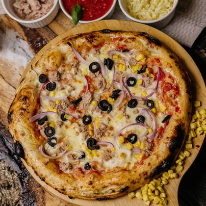 Pizza Tonno E Cipolla Mare