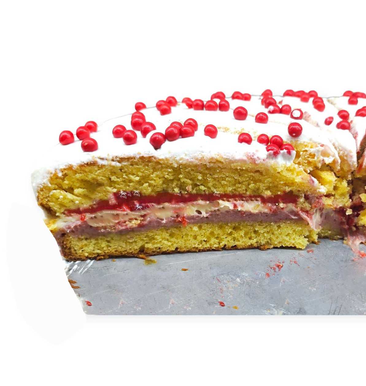 Delícia de Morango (1 Fatia)