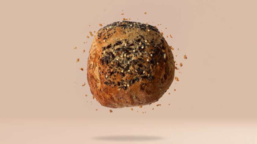 Bułka premium z ziarnami na zakwasie