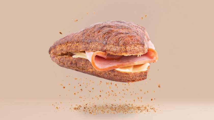 Crusty z szynką i serem