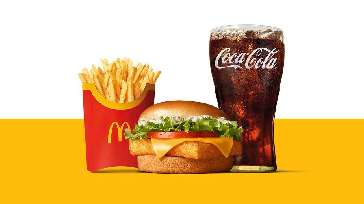 FILET-O-FISH DELUXE VELKÉ MCMENU