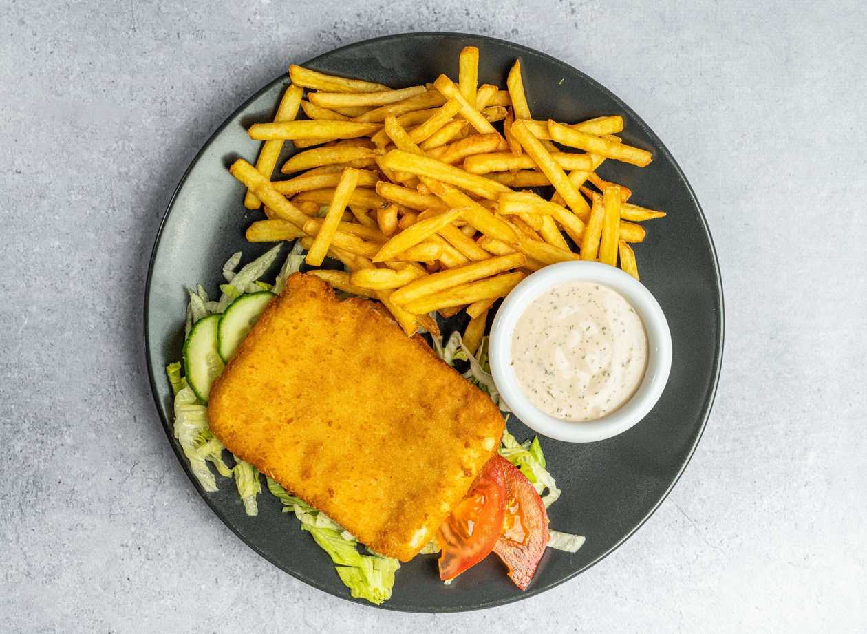 Fried cheese 2 pcs niva with fries
