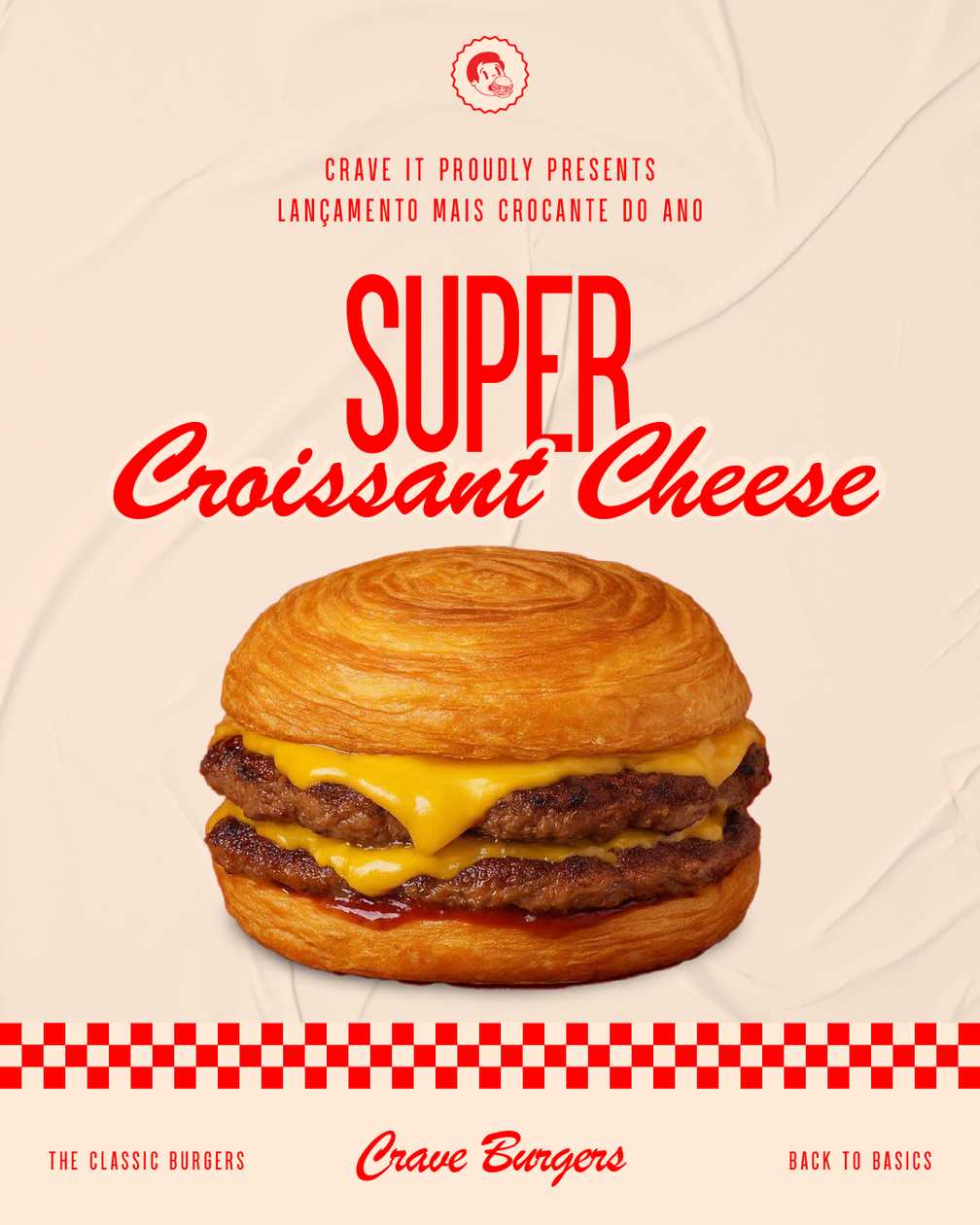🎁 2x1 - Super Croissant Cheese