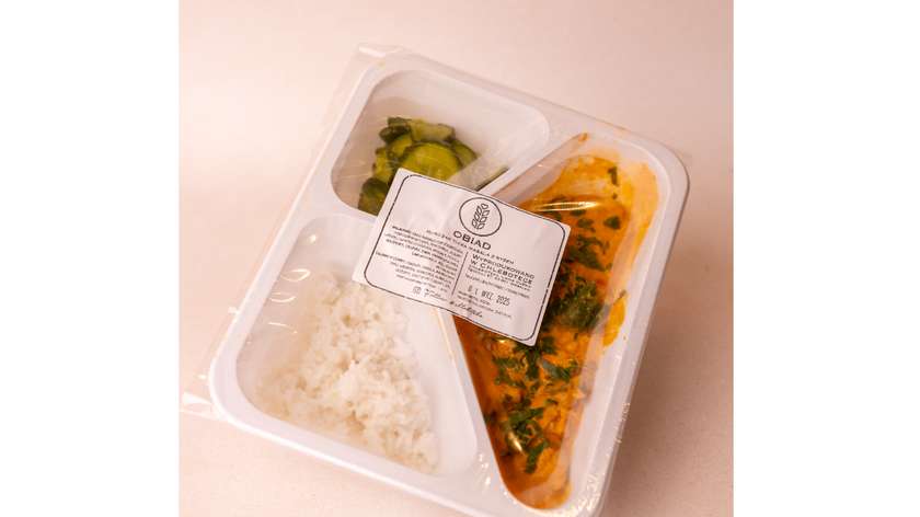 Obiad tikka masala z ryżem