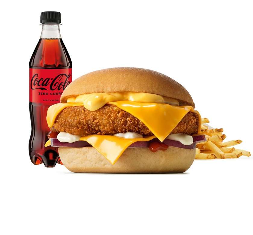 DeliVery Cheezy Crispy Supreme w zestawie