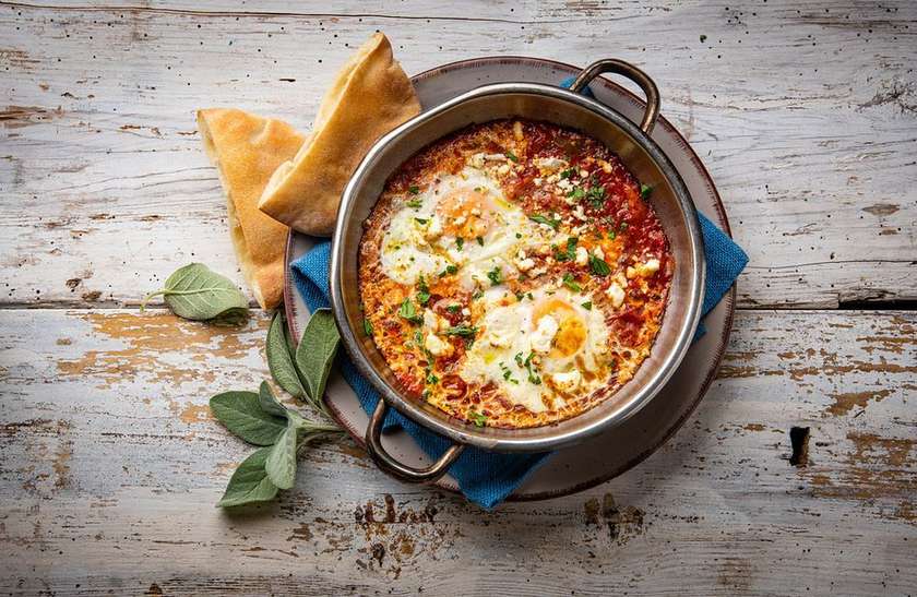 Skakshuka feta